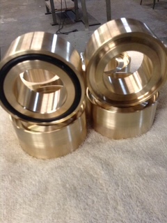 CNC machined parts batch produced for aerospace client