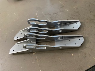 Machined component ready for aerospace delivery