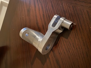 Precision milled part produced in Newnan Georgia machine shop